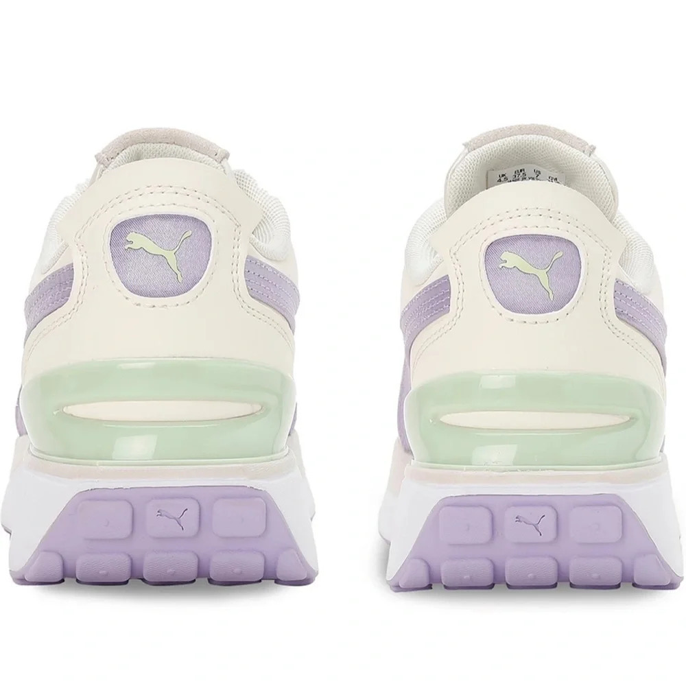 Puma Cruise Rider NU Satin Sneaker,
White + Pristine, Size US 5.5/EU 36.5, NIB - Picture 5 of 15
